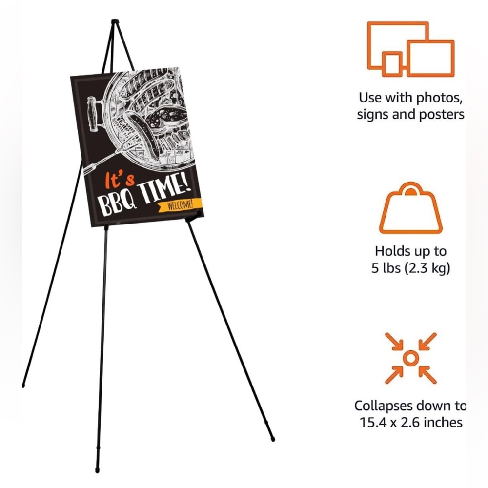 Amazon Basics Easel Display Stand Large